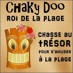 chasse au trésor plage