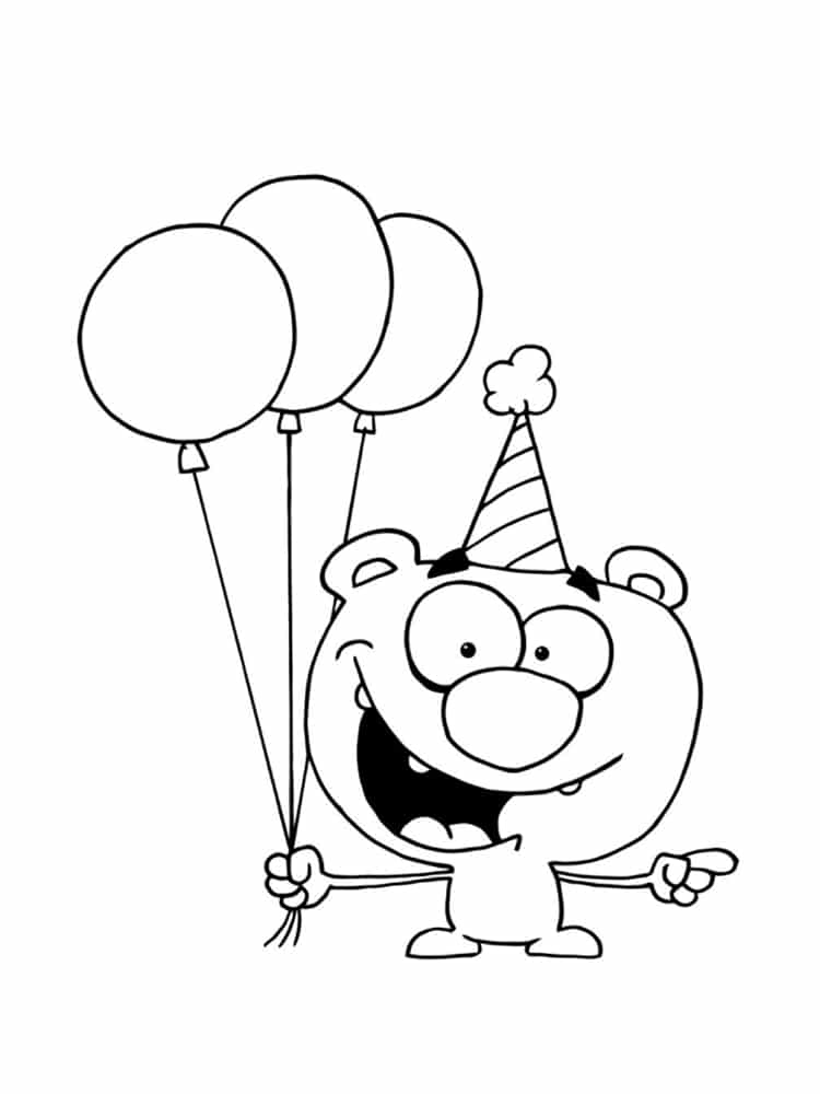 coloriage anniversaire 20 dessins a imprimer