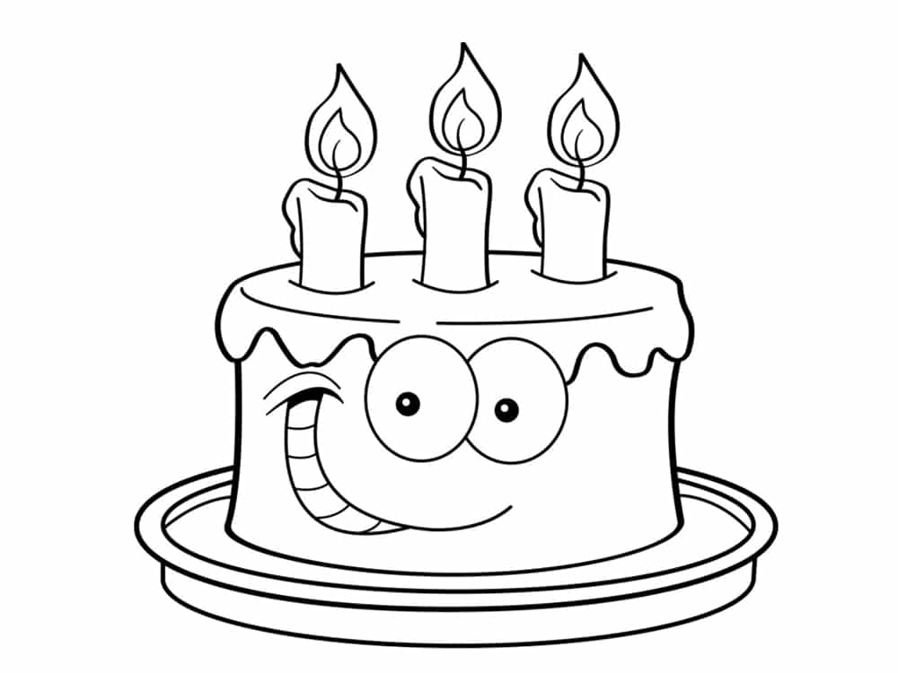 coloriage d anniversaire a imprimer gratuit