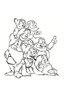 coloriage nain 11