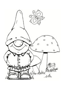 coloriage nain 13