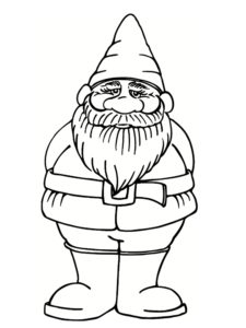 coloriage nain 15