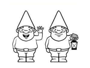 coloriage nain 2