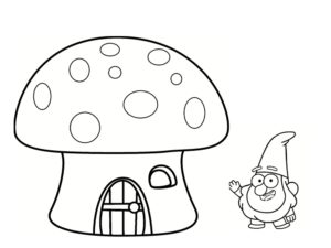 coloriage nain 3