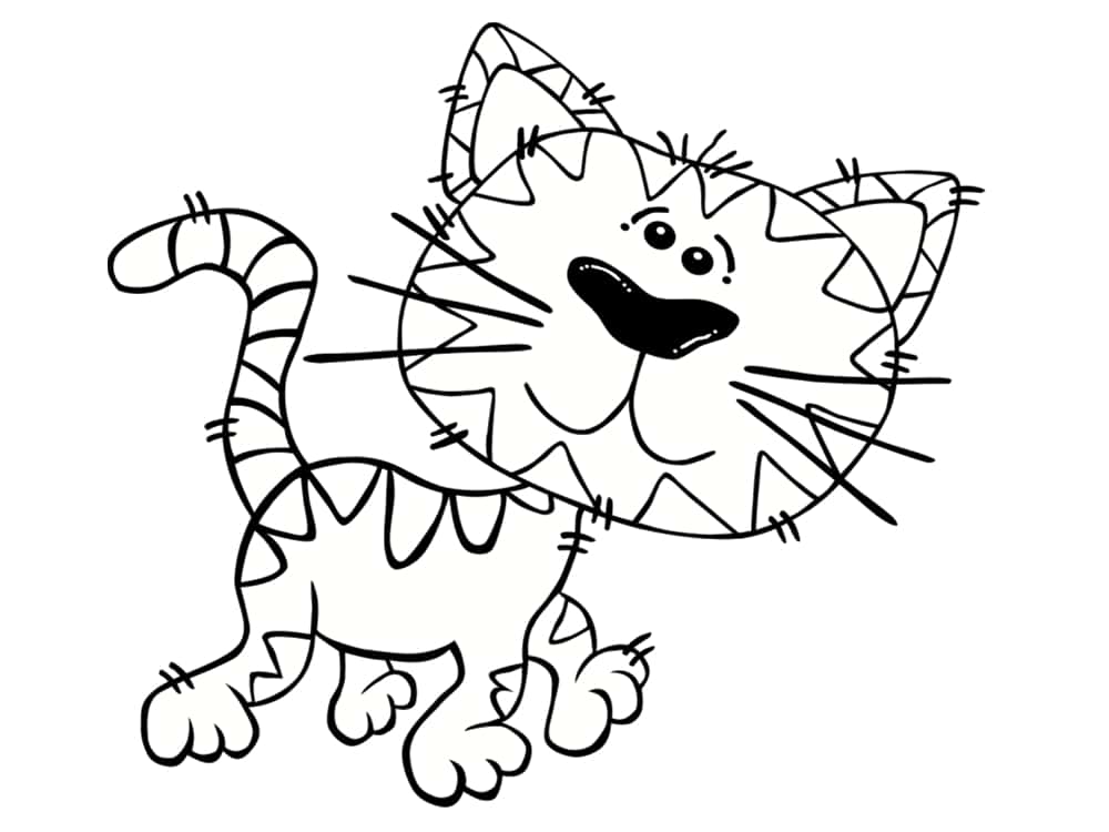 Coloriage chat  20 modèles à imprimer gratuitement – Jeux et Compagnie