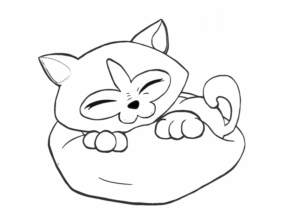 Coloriage chat 20 modèles à imprimer gratuitement
