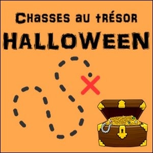 chasses au trésor pour halloween