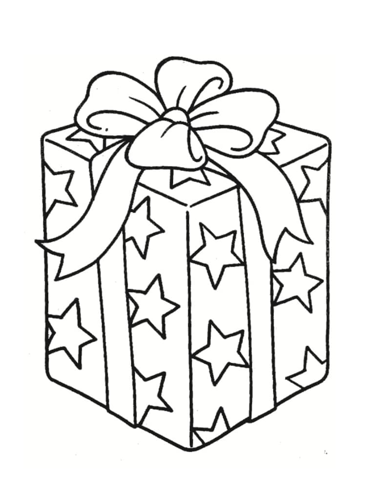 Coloriage cadeau : 30 modèles à imprimer gratuitement