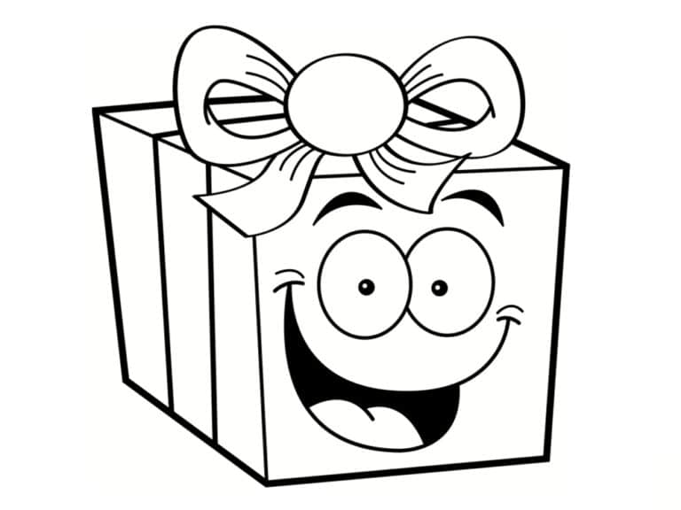Coloriage cadeau 30 modèles à imprimer gratuitement