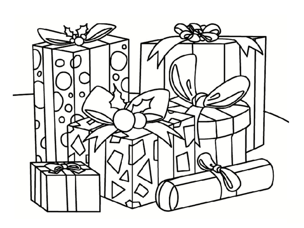 Coloriage cadeau : 30 modèles à imprimer gratuitement