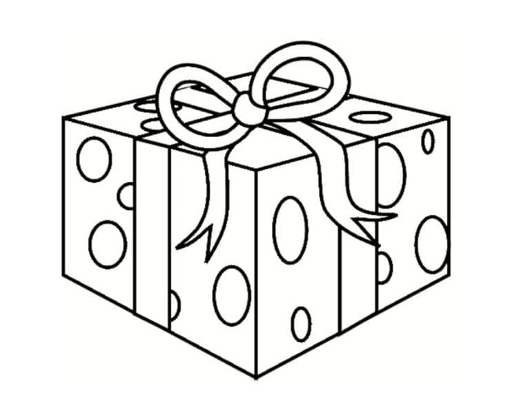Coloriage cadeau 30 modèles à imprimer gratuitement