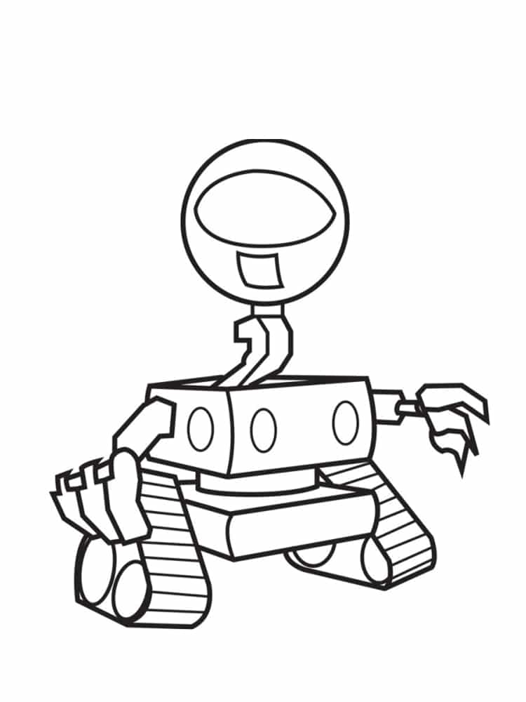 Coloriage Robot 30 Dessins A Imprimer Gratuitement