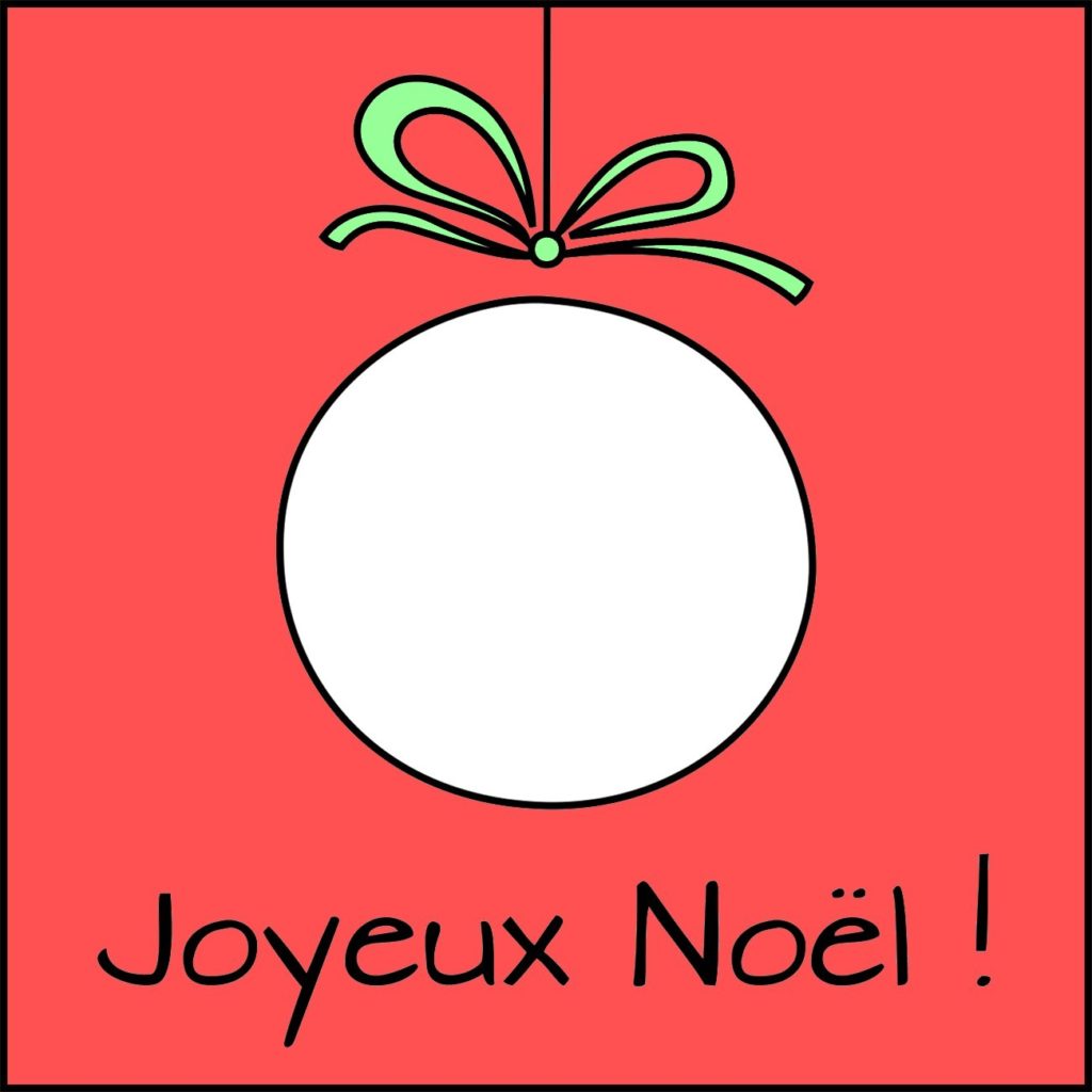 carte de noel à personnaliser