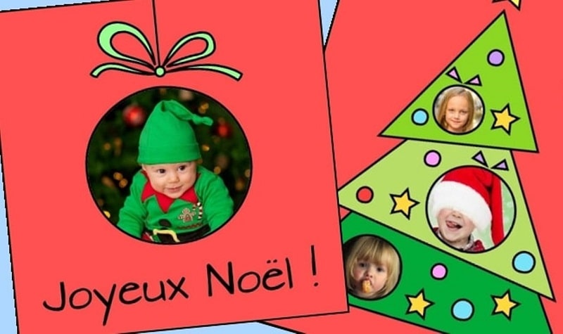 3 cartes de Noël à imprimer et à personnaliser