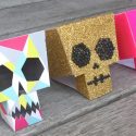Crâne en papier à imprimer