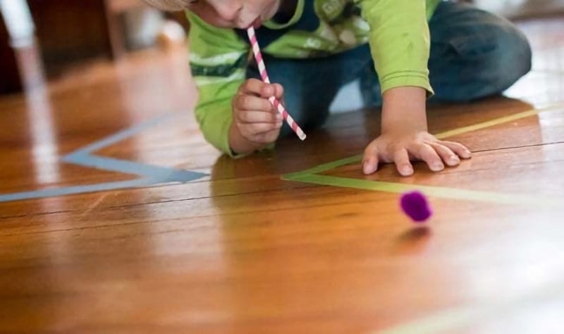 activités avec du ruban adhésif