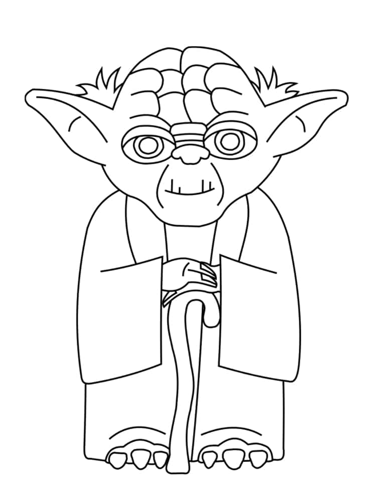 coloriage personnage star wars