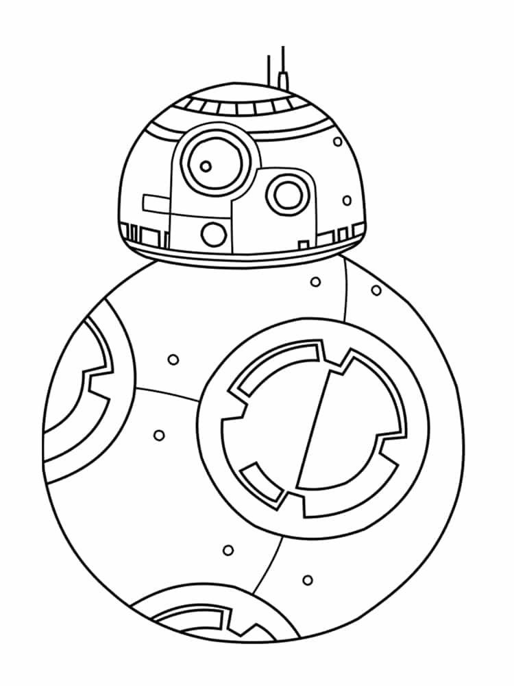 coloriage personnage star wars