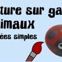 Peinture sur galets : 30 animaux faciles à réaliser