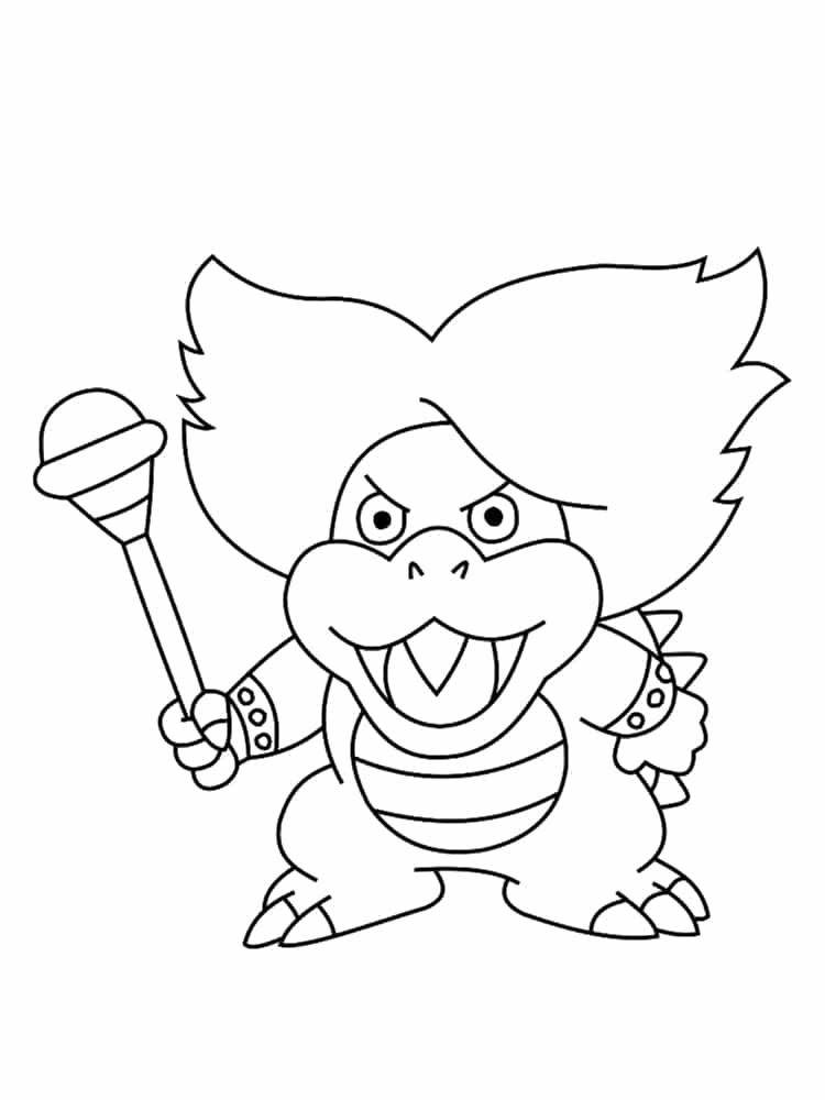 coloriage mario a imprimer