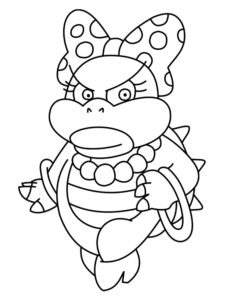 Coloriage Mario à Imprimer Des Dessins Gratuits Du Jeu Vidéo