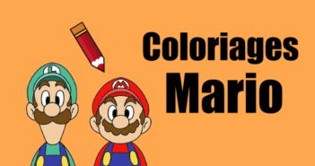 Coloriage Mario à imprimer : 30 dessins ! Coloriage Mario à imprimer