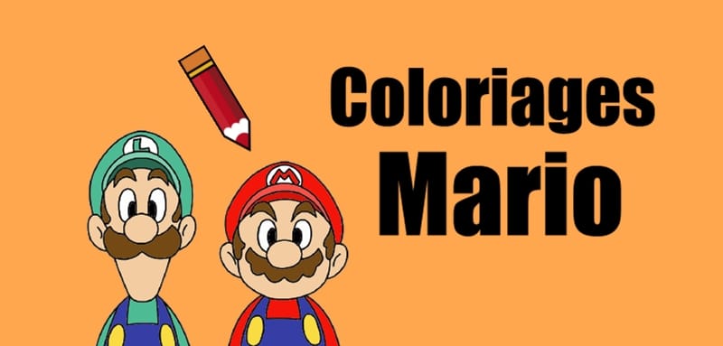 Coloriage Mario à Imprimer Des Dessins Gratuits Du Jeu Vidéo