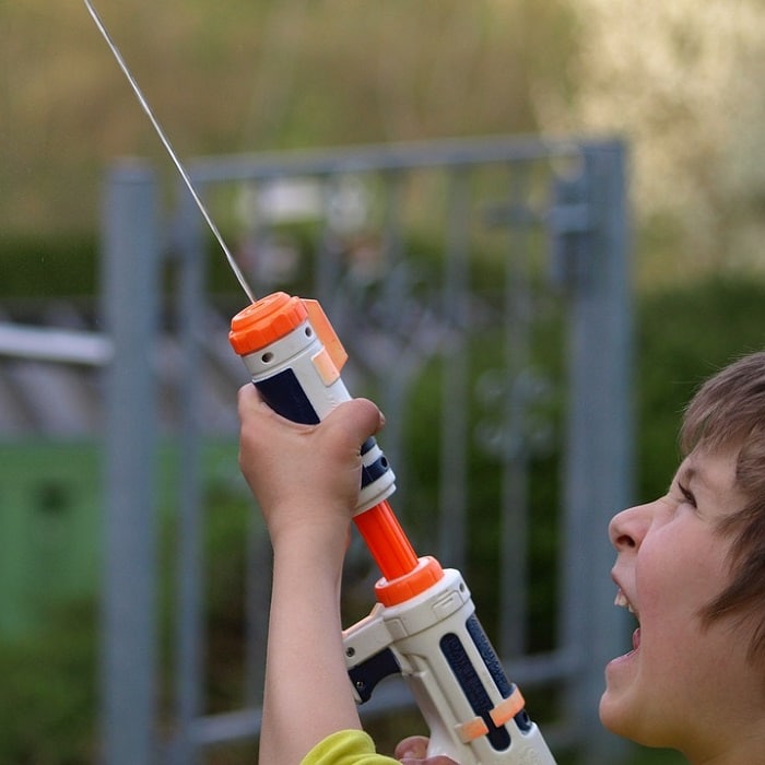Jeux pistolet à eau