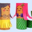 Bricolage sirène et danseuse des îles : tutoriel facile
