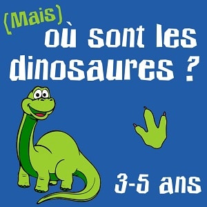 chasse au trésor dinosaure