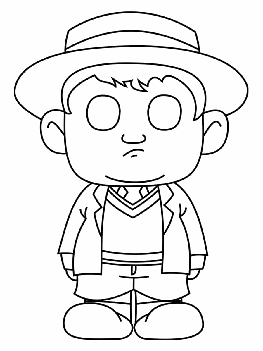 coloriage Dudley Dursley