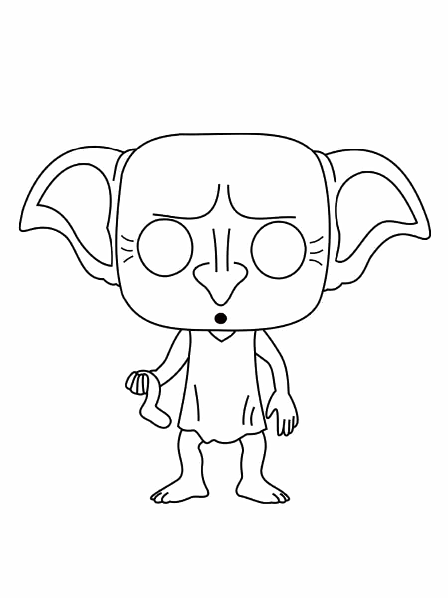 coloriage dobby