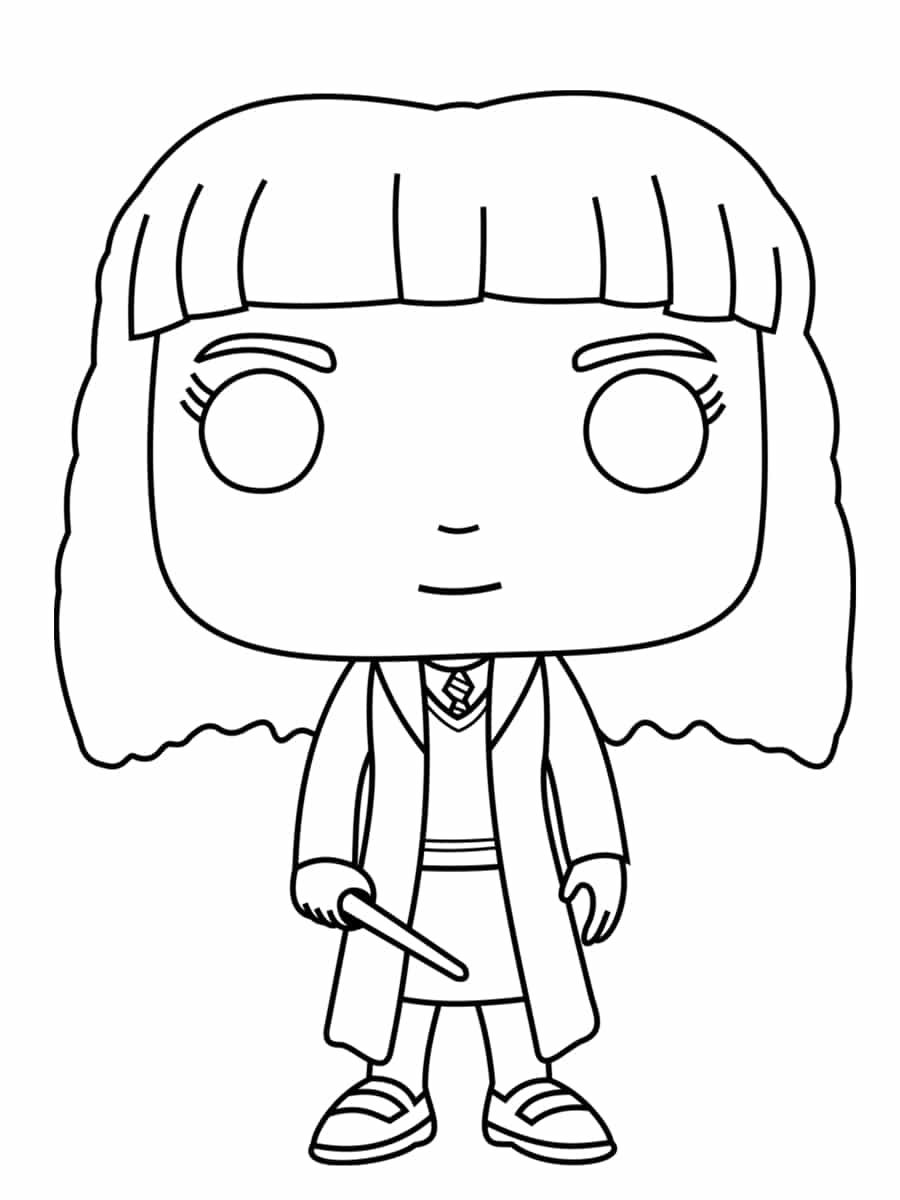 Coloriage Harry Potter des dessins uniques imprimer gratuitement coloriage hermione granger