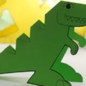 Dinosaure en papier à imprimer