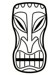 dessin de tiki