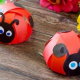 Coccinelle en papier