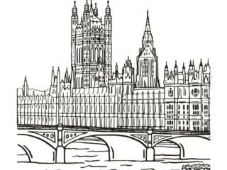 dessin de londres