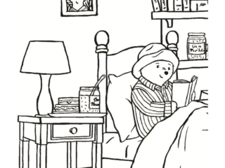 coloriage paddington
