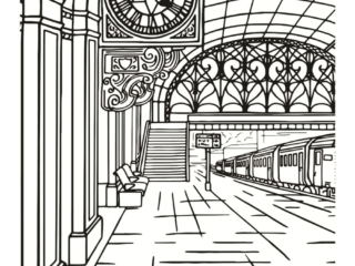paddington coloriage
