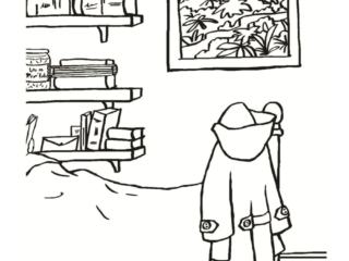 paddington coloriage