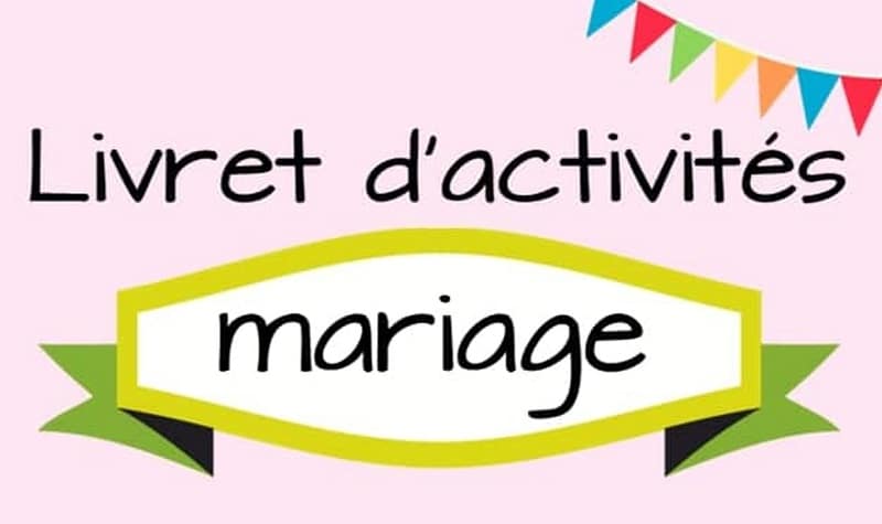 Livret de mariage pour les enfants