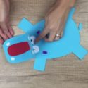 Comment faire un hippopotame en papier