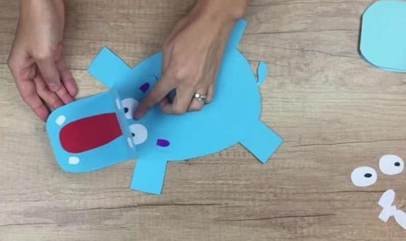 faire un hippopotame en papier