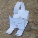 Comment faire un chat en papier facile : une idée simple