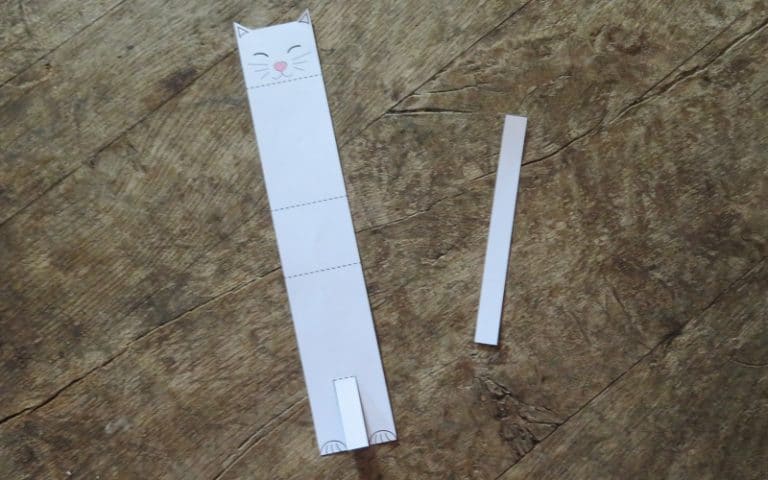 Comment faire un chat en papier facile : une idée simple