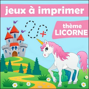 jeux à imprimer thème licorne