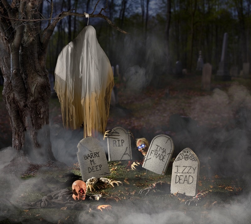 faire un cimetière halloween
