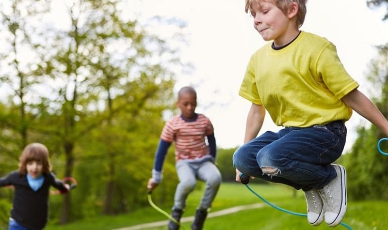 Jeux de corde à sauter