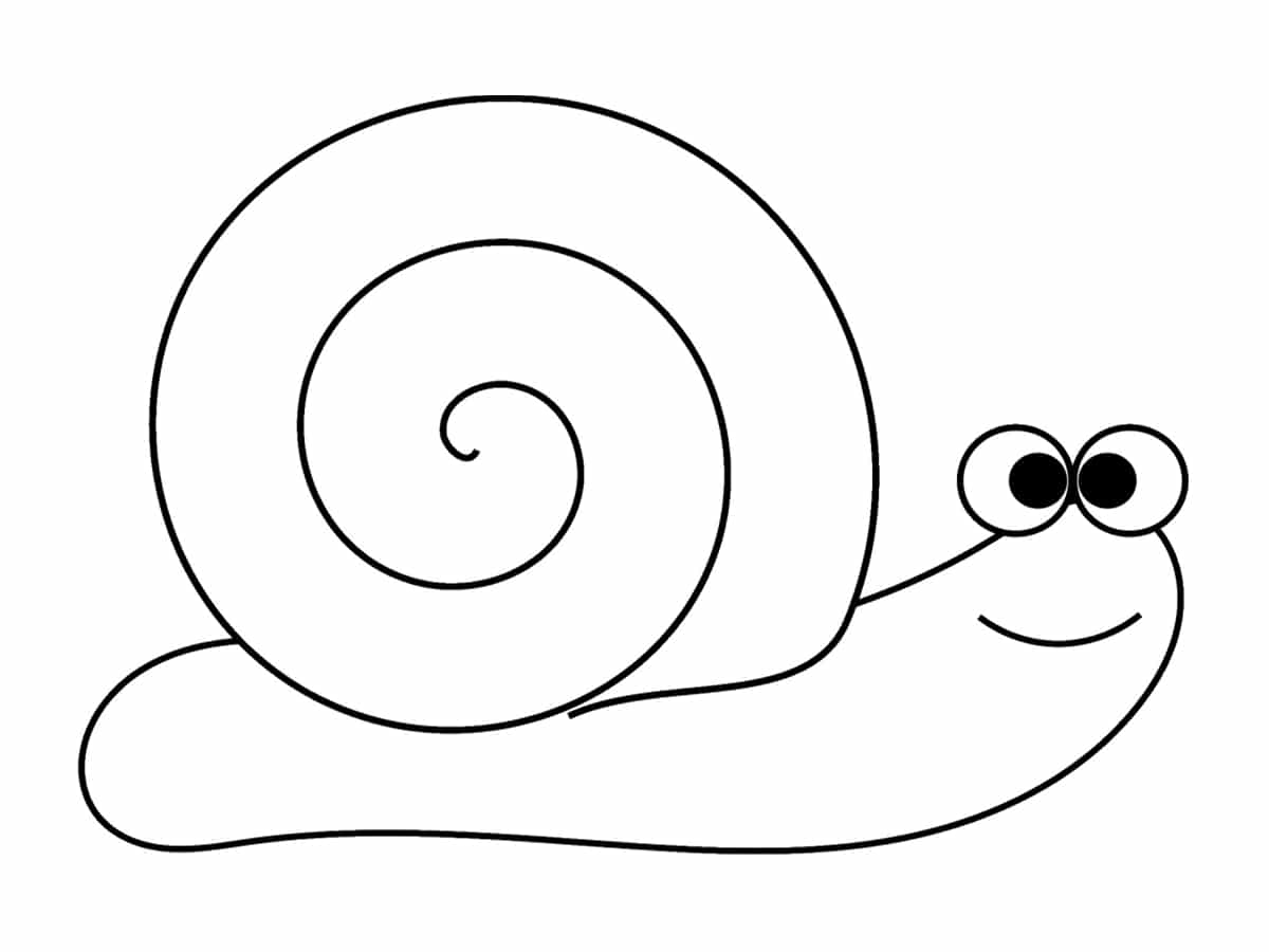 Coloriage escargot : 20 dessins à imprimer gratuitement