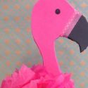 Bricolage flamant rose